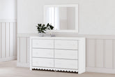 J&M Furniture - Ashley Furniture - Mollviney Dresser and Mirror - Dresser and Mirror - B2540B1
